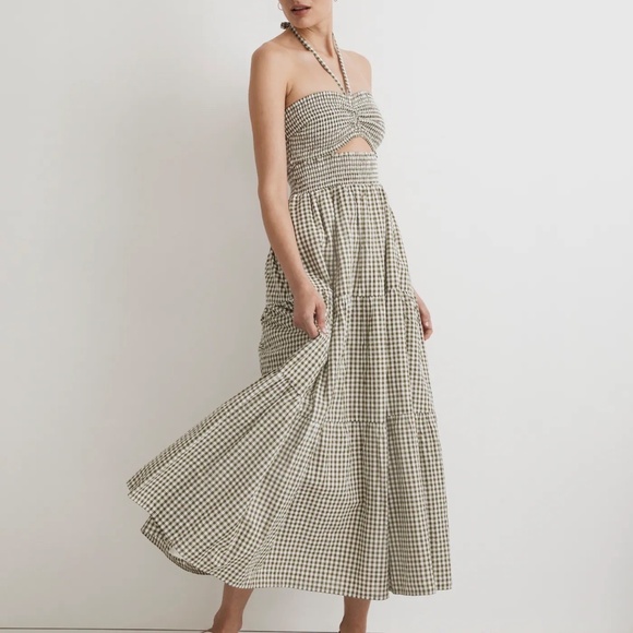 Madewell | Modular Halter Midi Dress - Picture 1 of 9